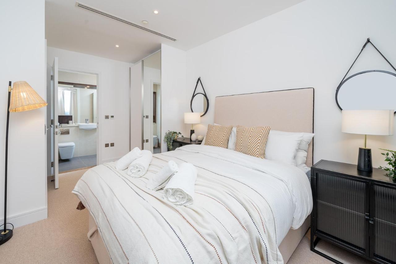 Luxurious Spacious 2Bed Suites Skyline River Views By Canary Wharf Londra Dış mekan fotoğraf