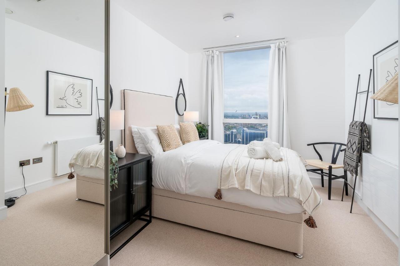Luxurious Spacious 2Bed Suites Skyline River Views By Canary Wharf Londra Dış mekan fotoğraf