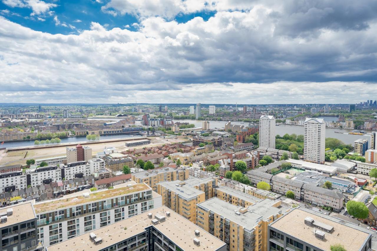 Luxurious Spacious 2Bed Suites Skyline River Views By Canary Wharf Londra Dış mekan fotoğraf